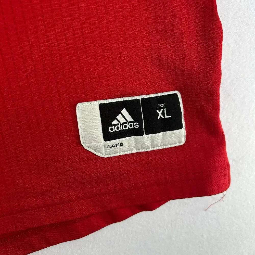 Adidas Men's Wisconsin Badgers #1 Red Authentic Swingman Jersey size XL
